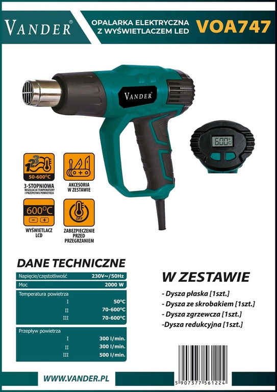 OPALARKA ELEKTRYCZNA VOA747 (2)