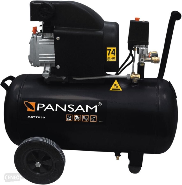 PANSAM Kompresor olejowy, sprężarka 50l (1)